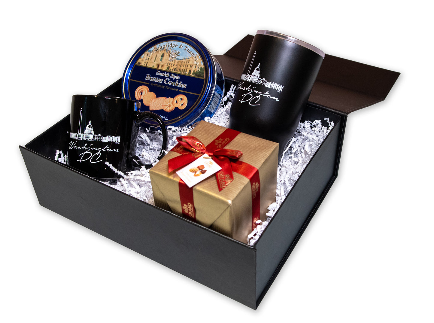 Washington DC Elegant Gift Box Black Theme